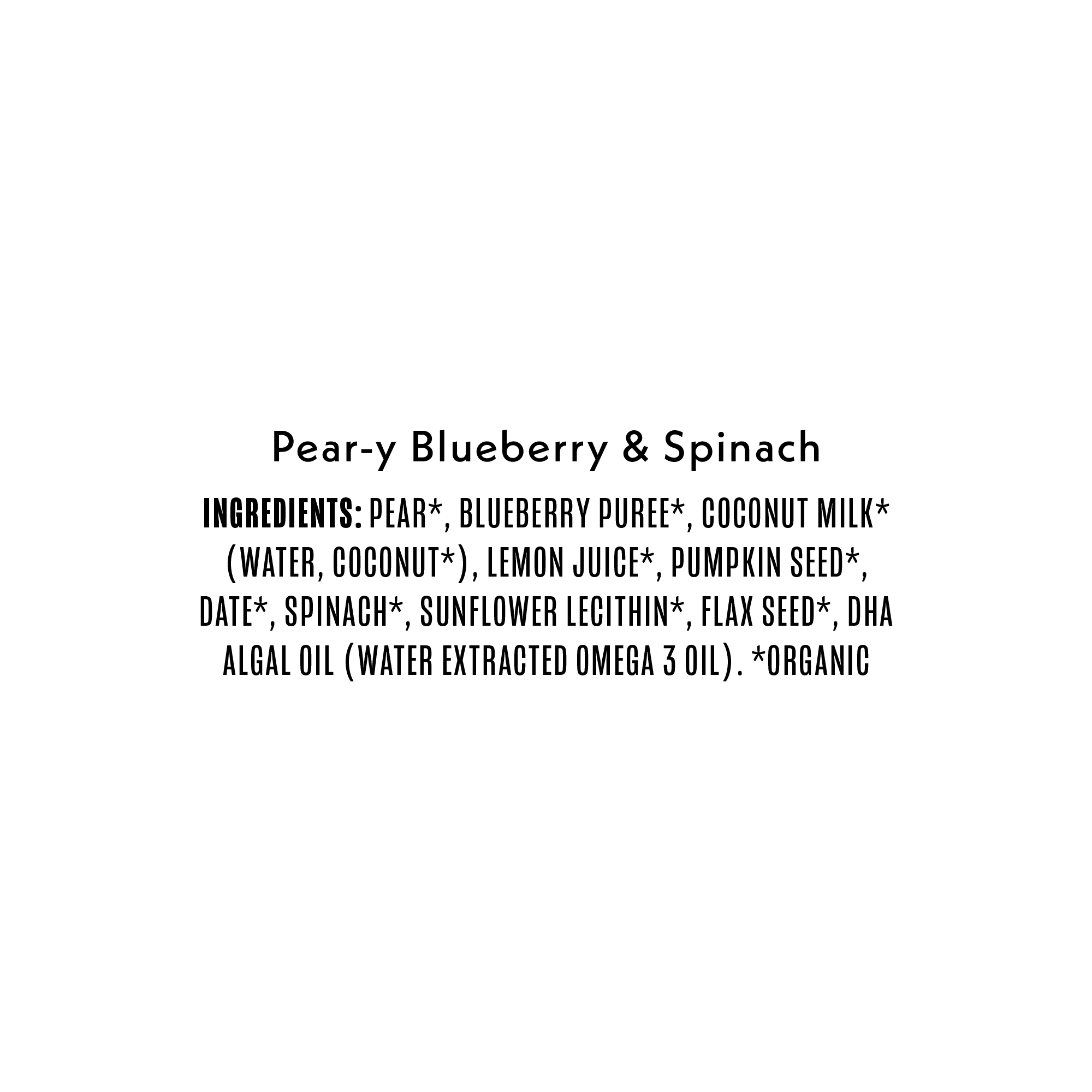 Pear-y Blueberry & Spinach Smart Blend - Image 6
